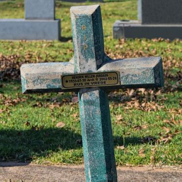 JORDAAN Hendrik Willem 1933-2002