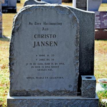 JANSEN Christo 1966-2002