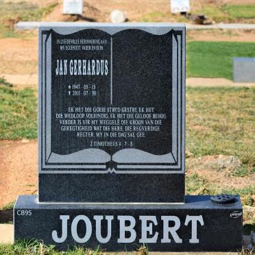 JOUBERT Jan Gerhardus 1947-2011