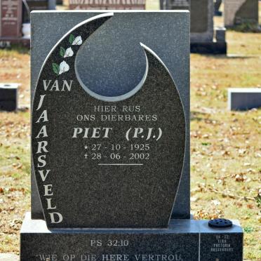 JAARSVELD P.J., van 1925-2002