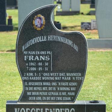KOEGELENBERG Frans 1962-2006