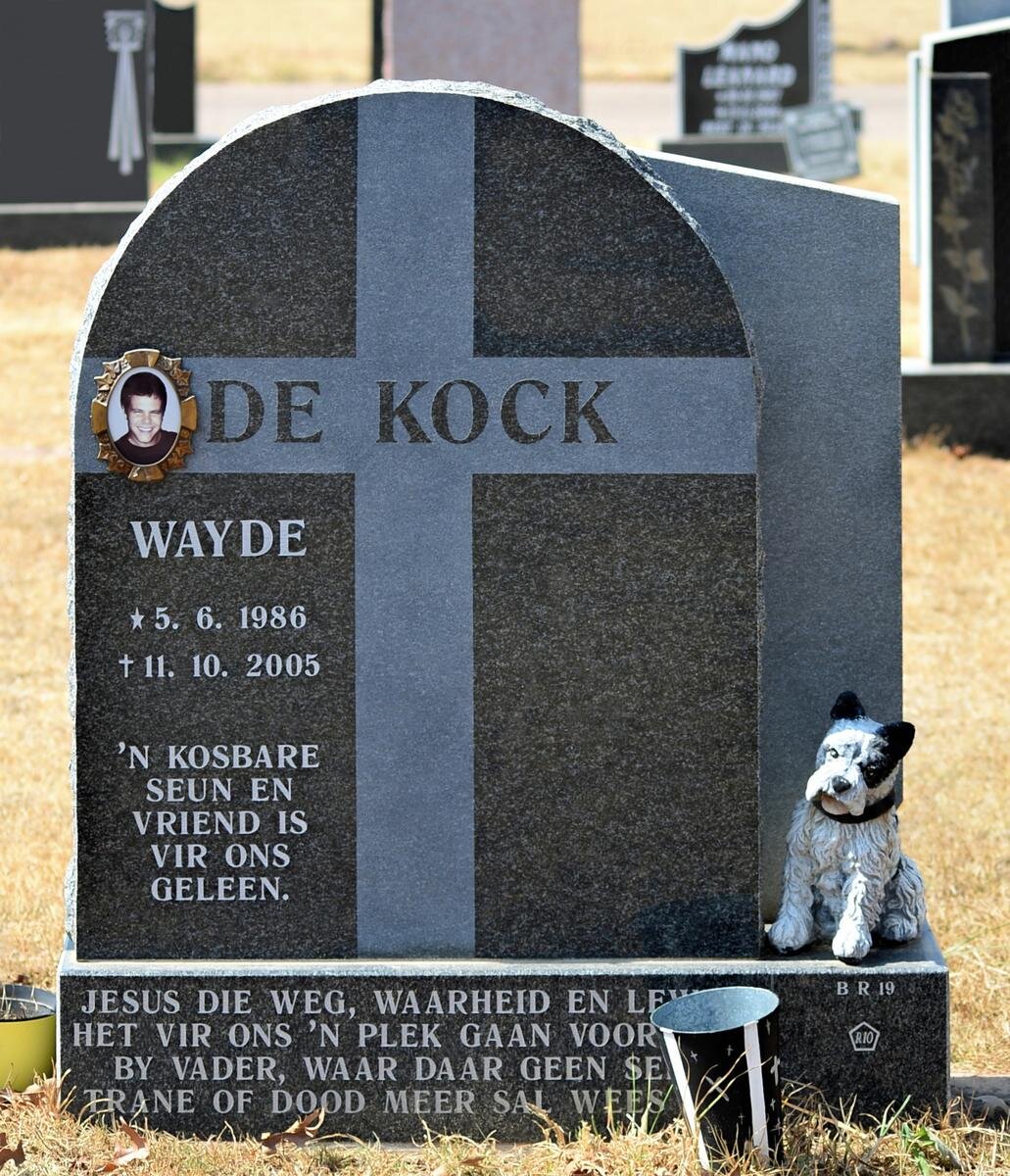 KOCK Wayde, de 1986-2005