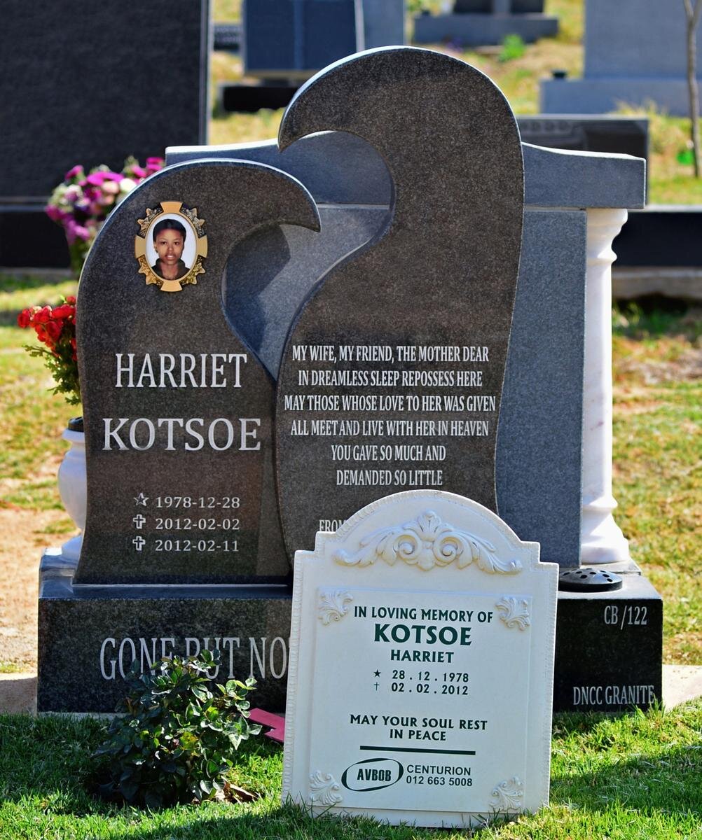 KOTSOE Harriet 1978-2012