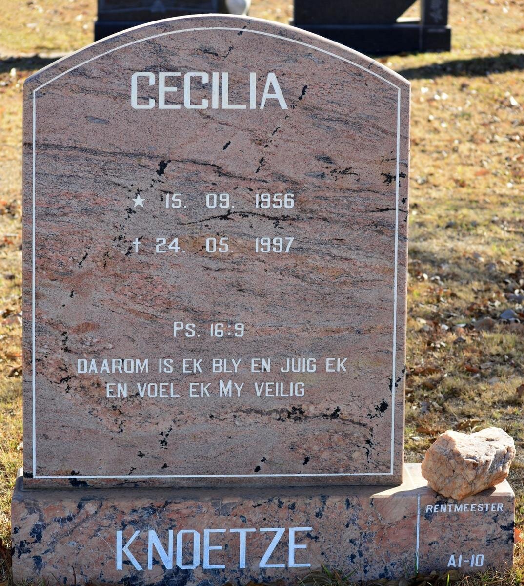 KNOETZE Cecilia 1956-1997