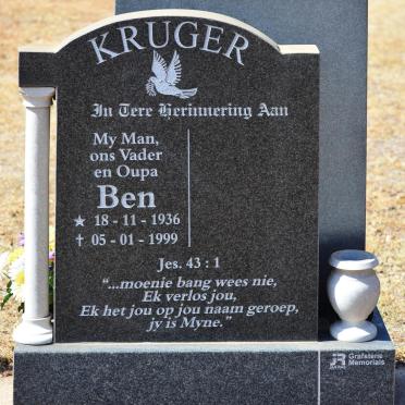 KRUGER Ben 1936-1999