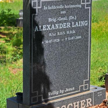 LAUBSCHER Alexander Laing 1928-2000