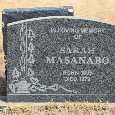 MASANABO Sarah 1895-1979