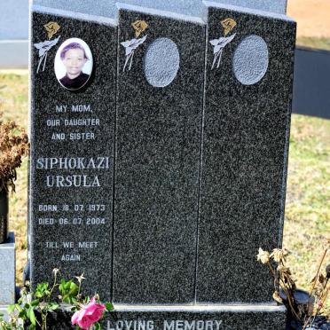 MZIZI Siphokazi Ursula 1973-2004
