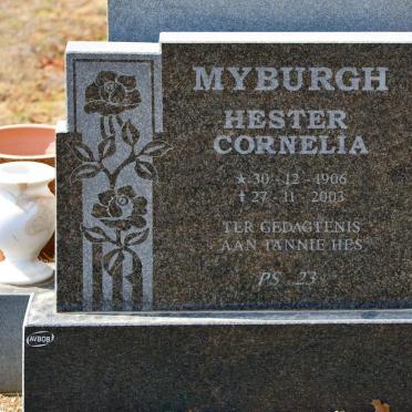 MYBURGH Hester Cornelia 1906-2003