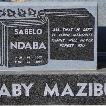 MAZIBUKO Sabelo Ndaba 2007-2007