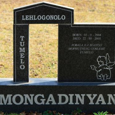 MONGADINYANE Lehlogonolo Tumelo 2004-2005
