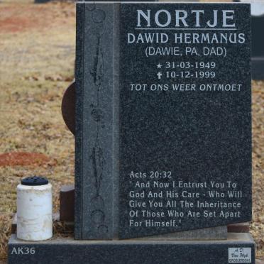 NORTJE Dawid Hermanus 1949-1999
