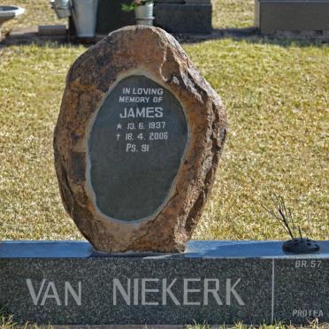 NIEKERK James, van 1937-2006