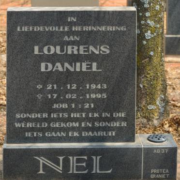 NEL Lourens Daniël 1943-1995