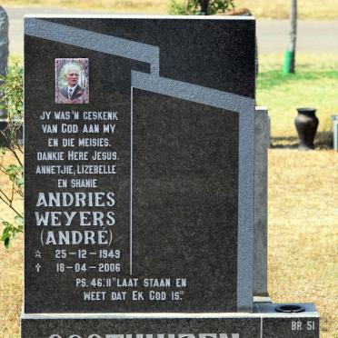 OOSTHUIZEN Andries Weyers 1949-2006