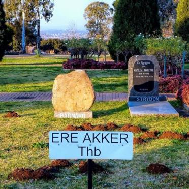 1. Overview - Ere Akker, Olievenhoutbosch 