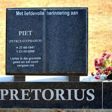 PRETORIUS Petrus Stephanus 1941-2008