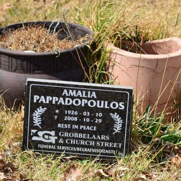 PAPPADOPOULOS Amalia 1926-2008