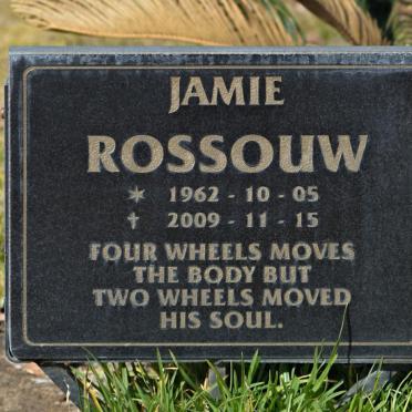 ROSSOUW Jamie 1962-2009
