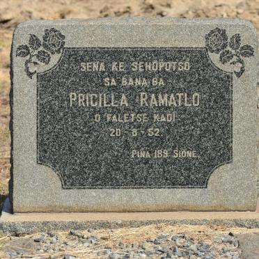 RAMATLO Pricilla -1952