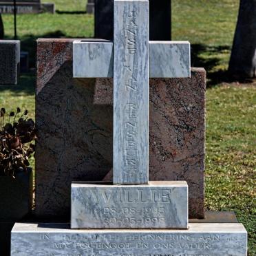 RENSBURG Willie, Janse van 1943-1998