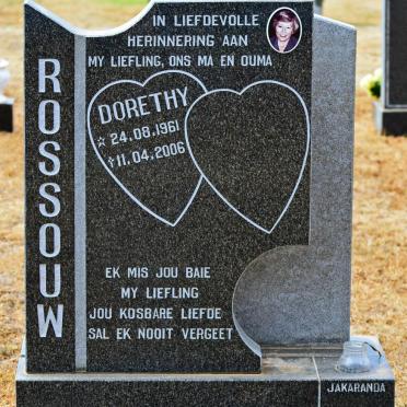 ROSSOUW Dorethy 1961-2006