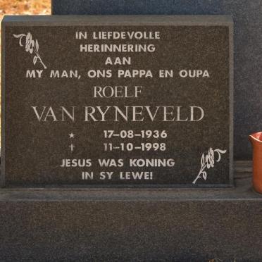 RYNEVELD Roelf, van 1936-1998