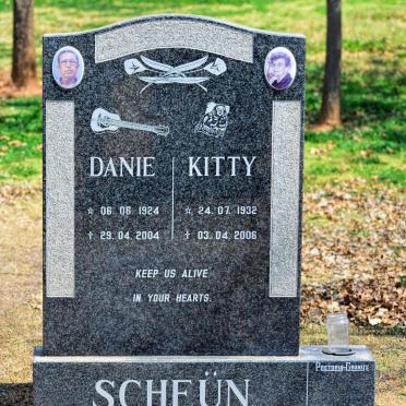 SCHEÜN Danie 1924-2004 &amp; Kitty 1932-2006