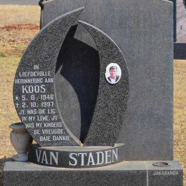 STADEN Koos, van 1946-1997