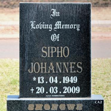 SHONGWE Sipho Johannes 1949-2009