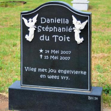 TOIT Daniella Stéphanié, du 2007-2007