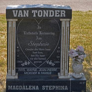 TONDER Magdalena Stephina, van 1964-1999