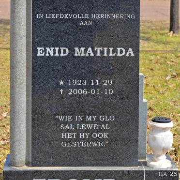TROMP Enid Matilda 1923-2006