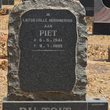 TOIT Piet, du 1941-1995