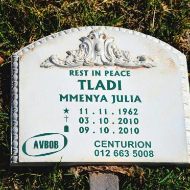 TLADI Mmenya Julia 1962-2010