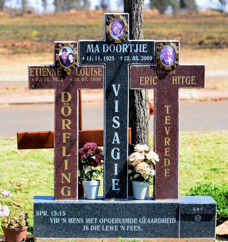 VISAGIE Doortjie 1925-2009
