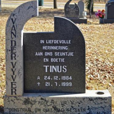 VYVER Tinus, van der 1984-1999