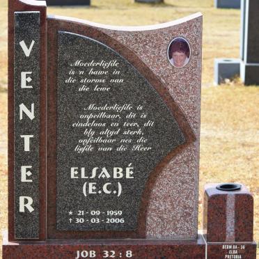 VENTER Elsabé E.C. 1959-2006