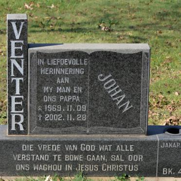 VENTER Johan 1969-2002