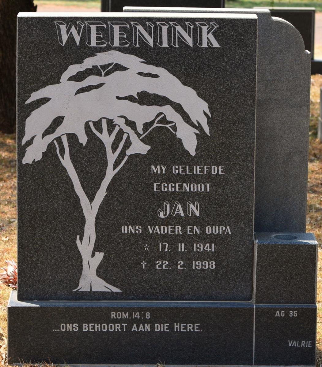 WEENINK Jan 1941-1998