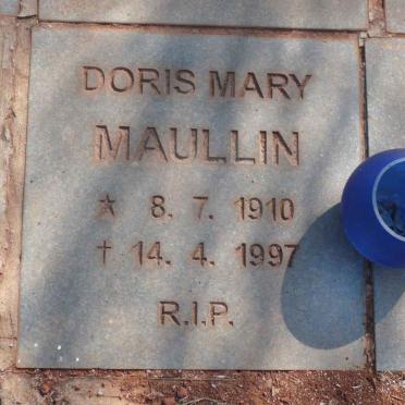 MAULLIN Doris Mary 1910-1997