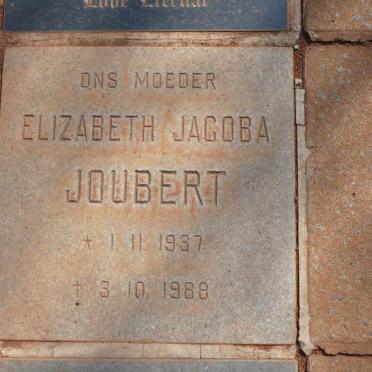JOUBERT Elizabeth Jacoba 1937-1988