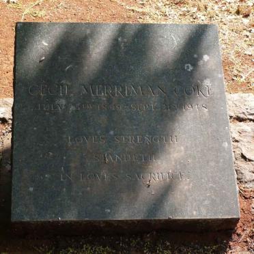 COKE Cecil Merriman 1899-1948