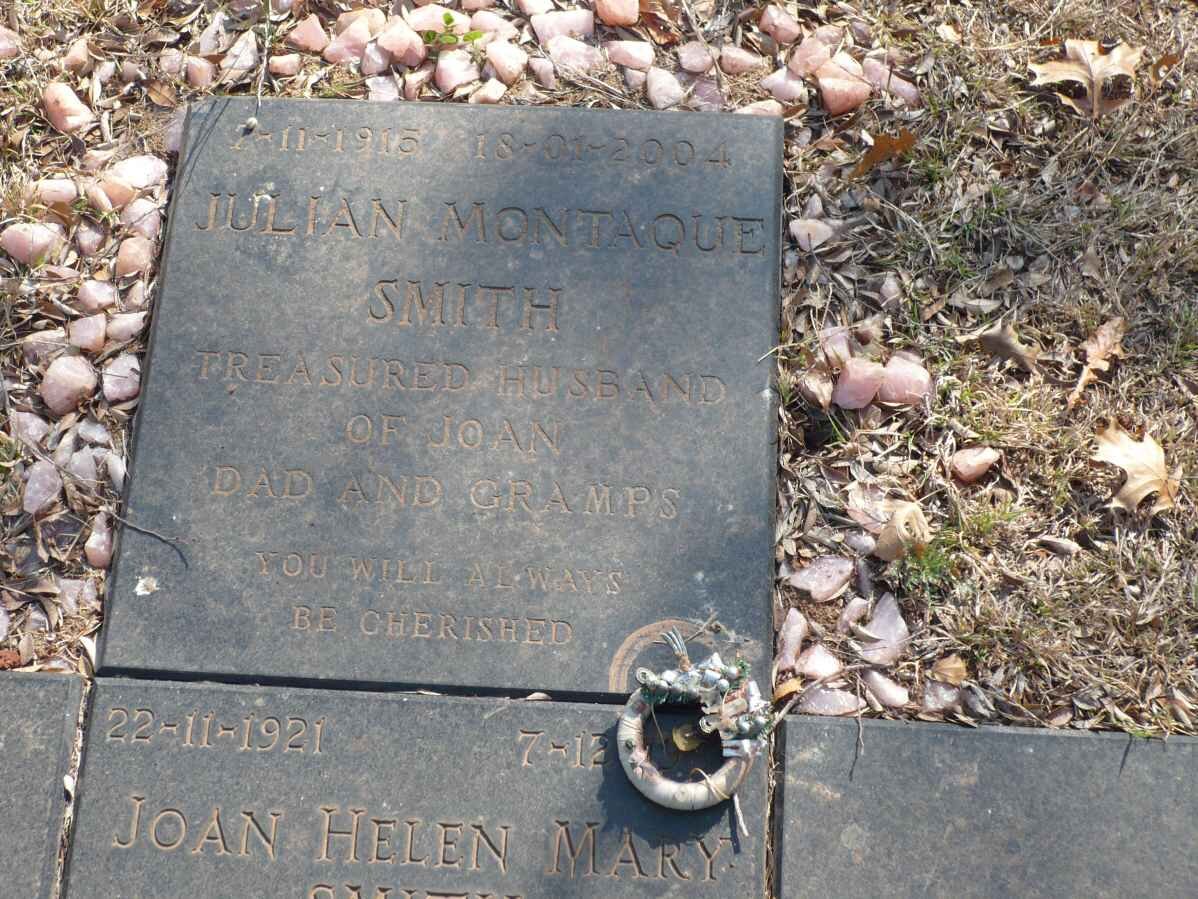 SMITH Julian Montaque 1915-2004