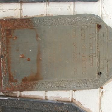 FUUREN J.W., van 1849-1902