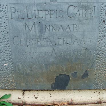 MINNAAR Philippus Carel -1901