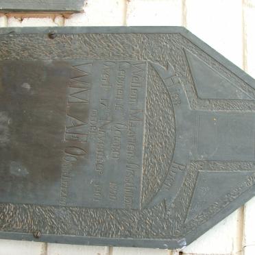 OOSSTHUIZEN Wellem Maartens 1890-1901