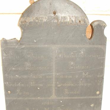 PIETERSE Maria Helena Catharina -1901 :: PIETERSE Hendrik Jesewes -1901