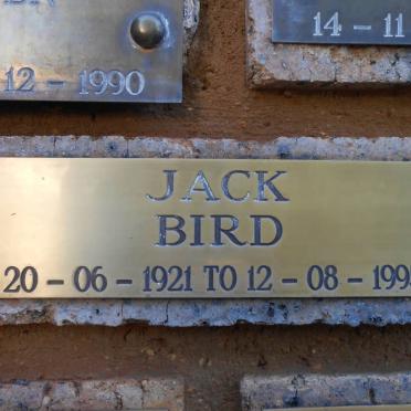 BIRD Jack 1921-1995