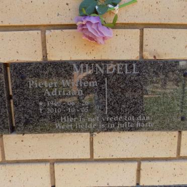 MUNDELL Pieter Willem Adriaan 1940-2010